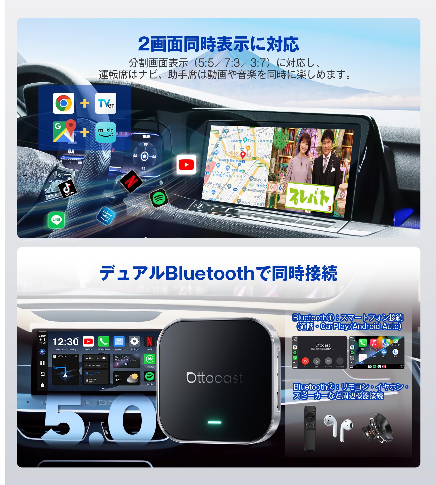 Amazon.co.jp: 【公式】オットキャスト OTTOCAST OttoAibox E2